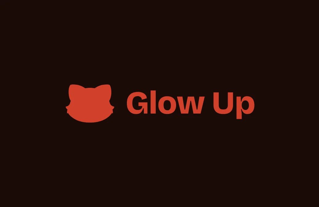 Logo de la plateforme beauté et bien-être Glow Up